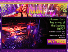 Tablet Screenshot of halloweenseattle.com